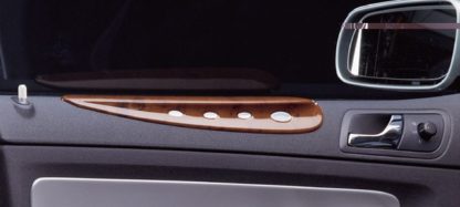 Dekor výplně dveří – horní malý, ABS-dřevěný, Škoda Fabia