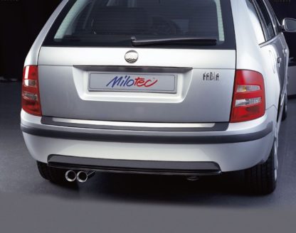 Difuzor zadního nárazníku – ABS černý, Škoda Fabia Combi/Sed