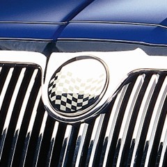 Kryt emblému Rally – přední, Superb I, Octavia II, Roomster, Fabia II, Yeti