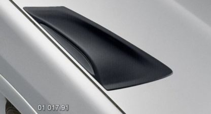 Výdechy kapoty – černý desén, Škoda Octavia