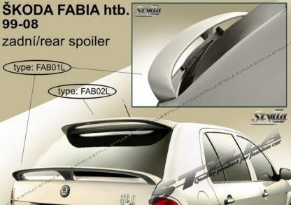 Škoda Fabia 1 spoiler zad. dveří spodní