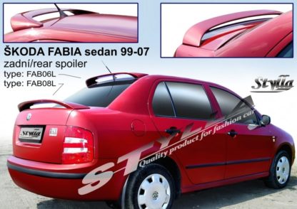 FABIA I SEDAN spoiler zad. kapoty