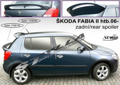 FABIA II htb spoiler zad. dveří horní