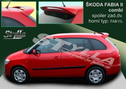 FABIA II combi spoiler zad. dveří horní