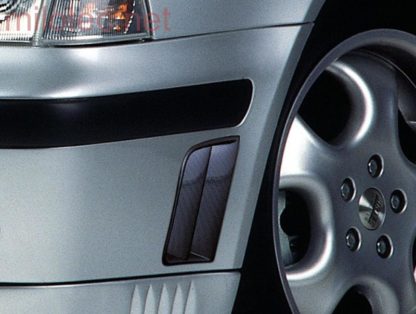 Boční výdechy předního nárazníku – černé, Škoda Octavia I. 1997-2000