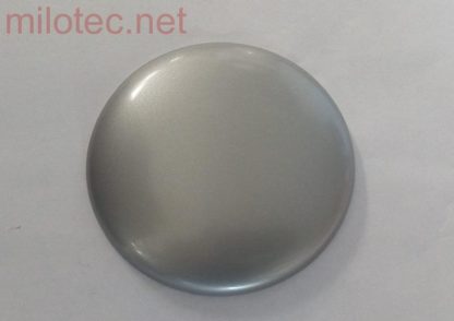 Kryt emblému – zadní, stříbrný matný, Citigo od r.v. 2012 / Superb II. Combi Facelift 2013-2015 / Superb III. Lim./Combi od r.v. 2015