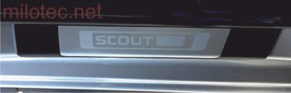 Ochranné kryty prahů – zadní, Škoda Octavia III. Scout Combi, od r.v. 2013