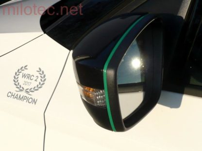 Design lišta zpětných zrcátek – zelená