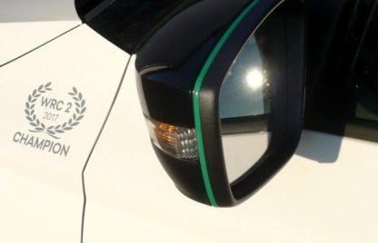 Design lišta zpětných zrcátek – zelená