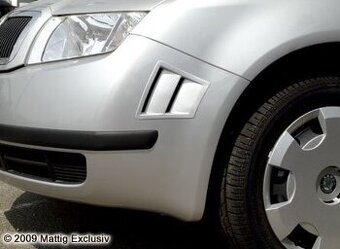 Vydechy narazniku Skoda Fabia 1